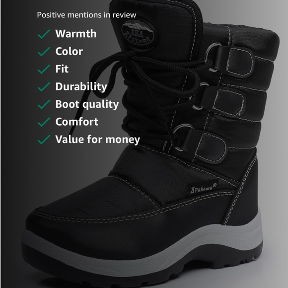 Toddler snow boots size 7 - Picture 4 of 7